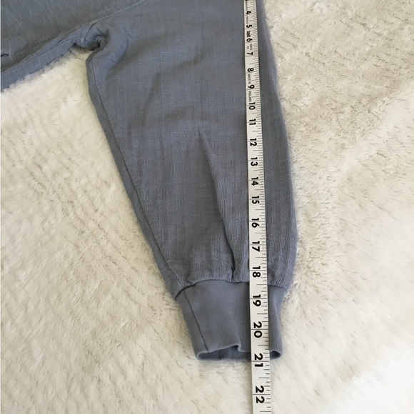 Apiece Apart Blue Oversized Pullover Sweater/ Dinas Organic Cotton Jogger Pants - Picture 11 of 16